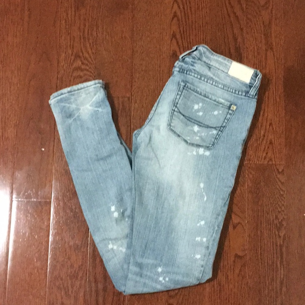 Bullhead super skinny ripped jeans